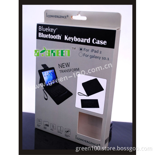Paper Packaging Box with Plastic Window